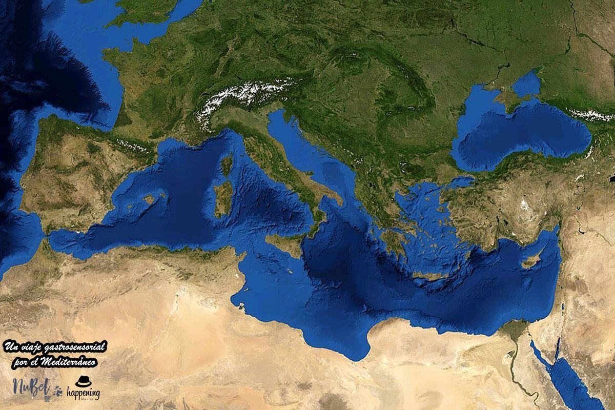 Viaje gastrosensorial por el Mediterráneo